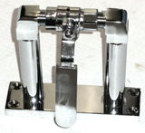 GG Train Horn Air Valve Floor Mount Stand Chrome & Brass 4" Tall #69977