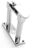 GG Train Horn Air Valve Floor Mount Stand Chrome & Brass 4" Tall #69977