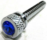 UP Dash Screws for Freightliner Blue Jewel Chrome 1 1/2" Tall #24052B Set of 6