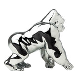 GG Hood Ornament Gorilla King Chrome Plated 3 Hole Mount 4 3/4" Tall #48188