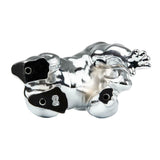 GG Hood Ornament Gorilla King Chrome Plated 3 Hole Mount 4 3/4" Tall #48188