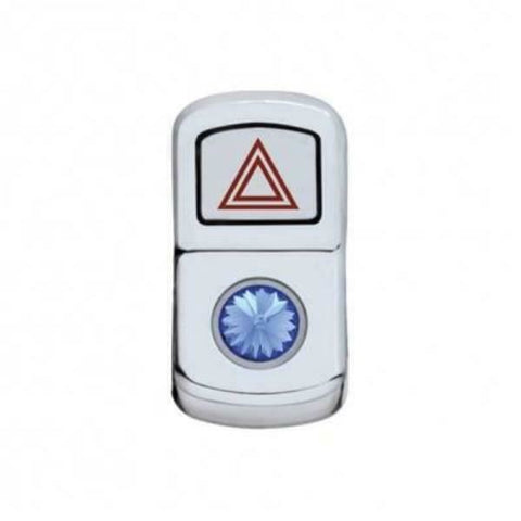 UP Rocker Switch Actuator Cover Hazard Light for Peterbilt 06+ Blue Jewel #45123