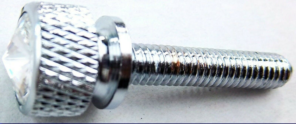 UP Dash Panel Screws for Kenworth Clear Jewel Chrome 1 3/4" Tall #23820 Set of 2