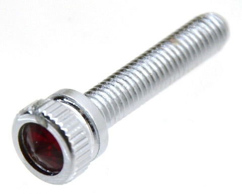 Dash Panel Screws for Kenworth T600 T800 W900 1 1/4" Red Jewel UP#23870 Pair