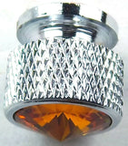 UP Bolt Heads for Peterbilt Freightliner Amber Jewel Chrome #23907 Set of 4