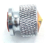 UP Bolt Heads for Peterbilt Freightliner Amber Jewel Chrome #23907 Set of 4