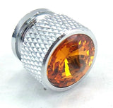 UP Bolt Heads for Peterbilt Freightliner Amber Jewel Chrome #23907 Set of 4