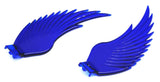 Windrider Hood Ornament Pull Replacement Wings Plastic Blue GG#48041 Pair