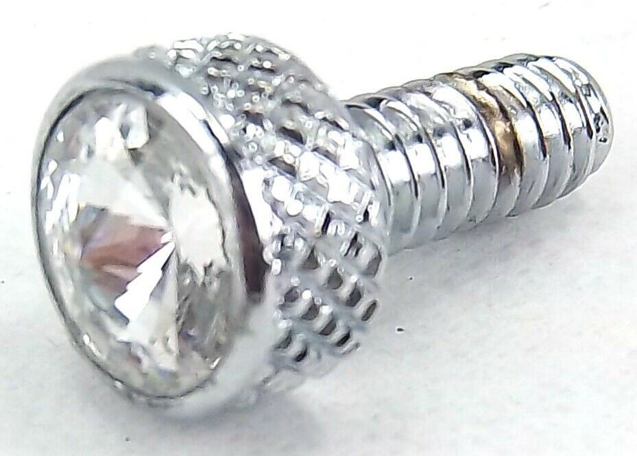 UP Dash Panel Screws for Peterbilt Clear Jewel Chrome 3/4" Tall #23833 Set of 2