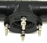 Hood Ornament Pull Bull Horn for Flat Surface Matte Black 12 7/8" Wide GG#48182