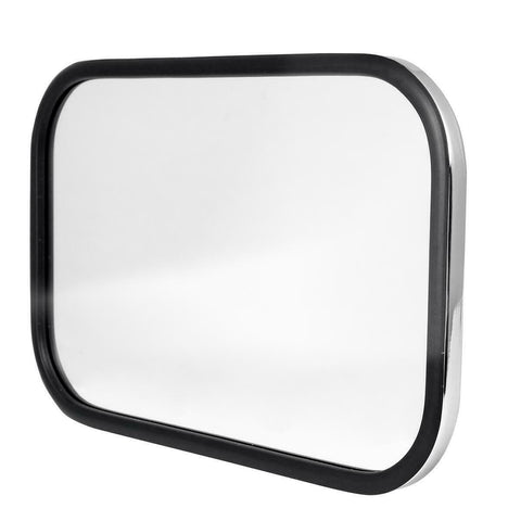 GG Rectangular Flat Face Mirror Center Mount Without Bracket Stainless #33086