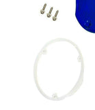 GG Glass Lens Replacement for Combination Light or Back of Cab Blue #84071 Each