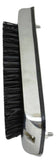 UP Shoe & Boot Scraper for Exterior Step W/ Black Brush Stainless 9.5" W #90050