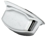 GG A/C Heater Knob Cover for W Model Kenworth 2002+ Chrome Plastic #68372 Each