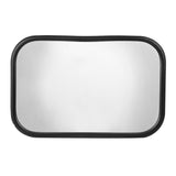 GG Rectangular Convex Face Mirror Center Mount Without Bracket Stainless #33088