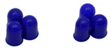 Incandescent Bulb Cover for 194 Bulb Blue Silicone Small UP#39002P Set of 6