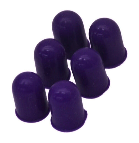 Incandescent Bulb Cover for 194 Bulb Purple Silicone Small UP#39004P Set of 6