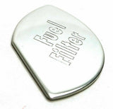 Gauge Emblem for 379 Peterbilt Fuel Filter Stainless Block Letters GG#68433