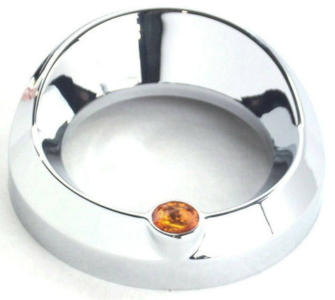 UP Gauge Cover for Freightliner Speedometer or Tachometer Amber Visor #40665 Ea