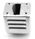 A/C Heater Slider Control Knob for Freightliner Chrome Plastic UP#41090 Set of 2