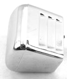 A/C Heater Slider Control Knob for Freightliner Chrome Plastic UP#41090 Set of 2