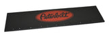 Quarter Fender Mud Flaps Peterbilt 24" x 6" Black Red Logo Rubber MP-2406 Pair