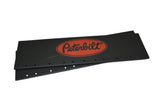 Quarter Fender Mud Flaps Peterbilt 24" x 6" Black Red Logo Rubber MP-2406 Pair