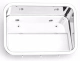 Upper CB Trim for Freightliner Cascadia 2008 & Up Chrome Plastic 2 Hole GG#67793