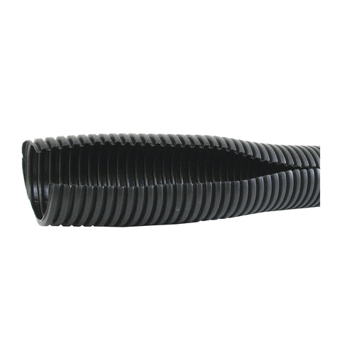 Wire Loom Harness Split Tubing Corrugated Black 1" ID Plastic GG#85019-10 Feet