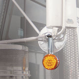 Mirror Pedestal Turn Signal Light Extension for 3", 4" Light 5"Long GG81960 Each