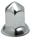 Lug Nut Covers 33mm Cone Pointed Chrome Steel 2 3/8" Tall GG#10273 Set of 60