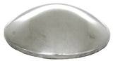 Semi Trailer Axle Hub Caps 9-1/4" w/3 Clips Stainless Steel GG#10561-Pair