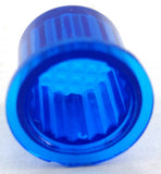 Dash Light Lens for 1987-05 Peterbilt Blue Plastic 5/8" O.D. GG#68363 Each