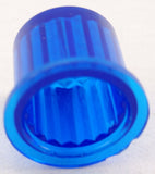 Dash Light Lens for 1987-05 Peterbilt Blue Plastic 5/8" O.D. GG#68363 Each