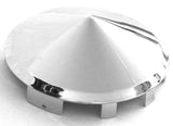 Universal Fit Front Hub Cap for Aluminum Wheel Cone Chrome 1" Lip UP#10100 Each