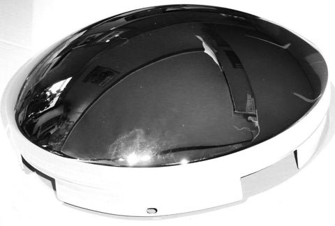 Front Hub Cap 4 Even Notches 3/4" Sidewall Dome Chrome 5/8" Lip UP#10103 Each