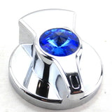 Engine Timer Shutdown Knob for Peterbilt Blue Jewel Chrome Plastic UP#41258 Each
