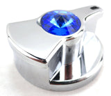 Engine Timer Shutdown Knob for Peterbilt Blue Jewel Chrome Plastic UP#41258 Each