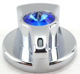 Engine Timer Shutdown Knob for Peterbilt Blue Jewel Chrome Plastic UP#41258 Each