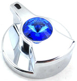 Engine Timer Shutdown Knob for Peterbilt Blue Jewel Chrome Plastic UP#41258 Each