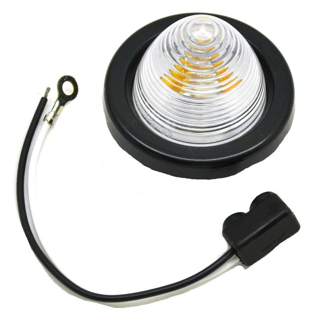 Sealed Incandescent Light Beehive Cone Plastic 2"Clear Grommet, Pigtail GG#80937