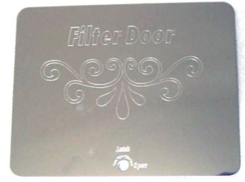 Filter Door Cover for 1995-1999 Peterbilt 377, 378, 379 Stainless Steel GG#66985