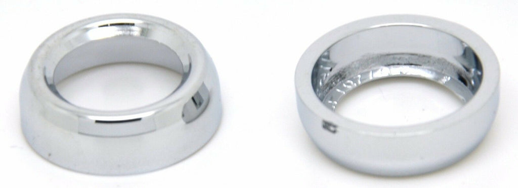 Toggle Switch Face Nut Cover Set for Peterbilt Dash Chrome Plastic GG67261 Pair