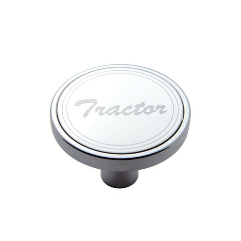 Air Brake Knobs Pin Mount Tractor/Trailer Stainless Plaque 1-1/8 Tall UP23181-82