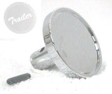 Air Brake Knobs Pin Mount Tractor/Trailer Stainless Plaque 1-1/8 Tall UP23181-82