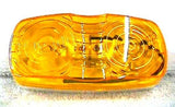 Double Bubble Tiger Eye Marker Light for Kenworth Amber 4”X 2”, 2 Bulb GG#82920