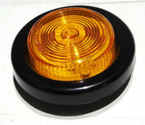 Incandescent Marker Light Kit 2” Flat Amber Lens With Grommet Pigtail GG#80720