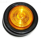 Incandescent Marker Light Kit 2” Flat Amber Lens With Grommet Pigtail GG#80720