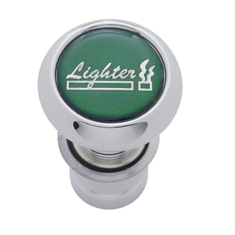 Deluxe Cigarette Lighter Knob W/Heat Element for 7/8” Socket Green UP#28488