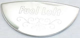 Gauge Emblem for 359/379 Peterbilt Fuel Level Left Stainless Steel GG#68507